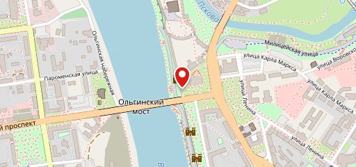 Башня на карте