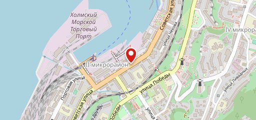 Русалочка на карте