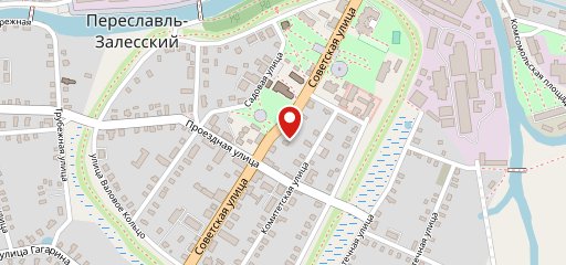 Русалочка на карте