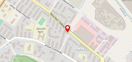 Русалочка на карте