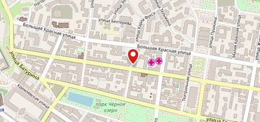 УМВД России по г. Казань, Столовая на карте