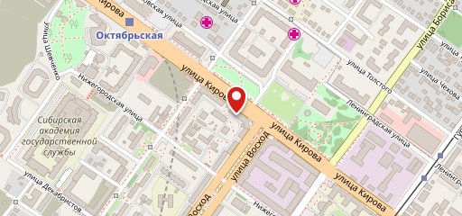 Русский блин на карте