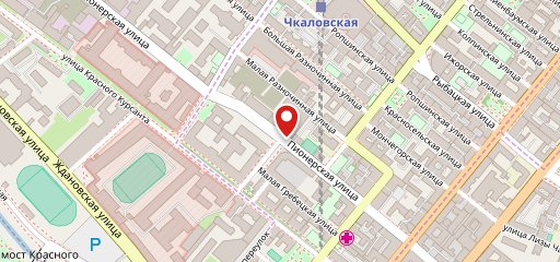 Русская слойка на карте