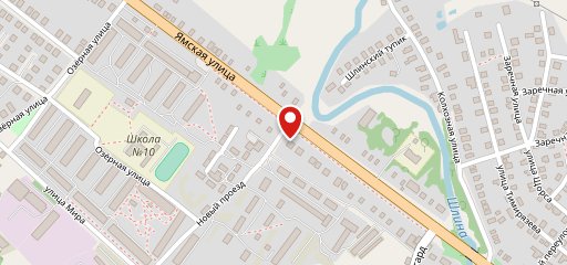 Русская чайная на карте