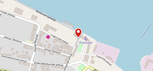 Русская изба на карте