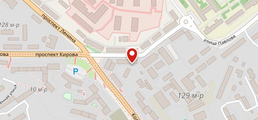 Русские блины на карте