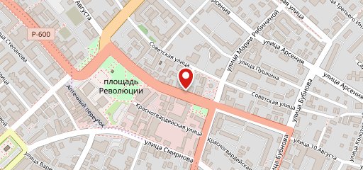Русский стол на карте
