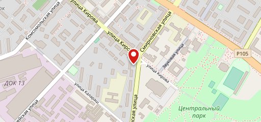 Русский Медведь, Ресторан на карте