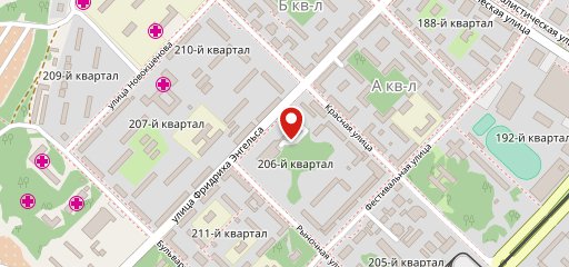 Русские блины на карте