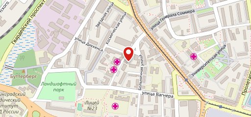 Русские блины на карте