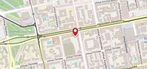 Русские Цыплята, Кафе на карте