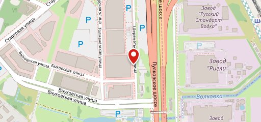 Русское поле на карте