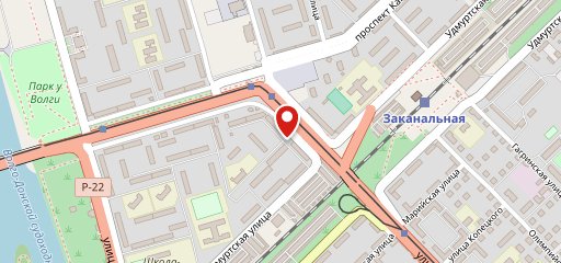 Кафе Русский чай на карте