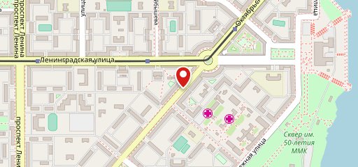 Руссо, Кафе на карте