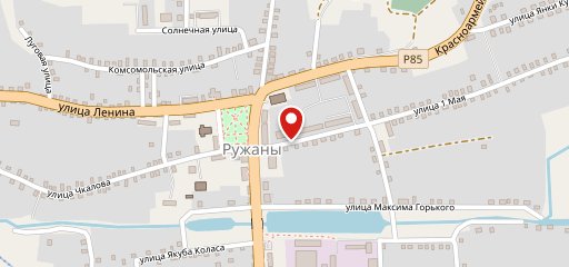 Ружанка на карте
