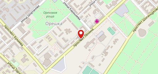 Рябиновые бусы на карте