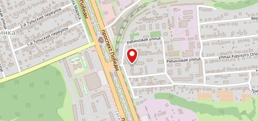 Рябинушка, Кафе на карте