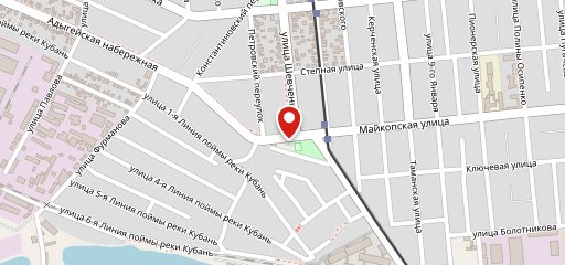 Рыбка-кафе на карте
