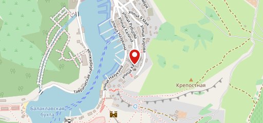 Рыбный-винный на карте