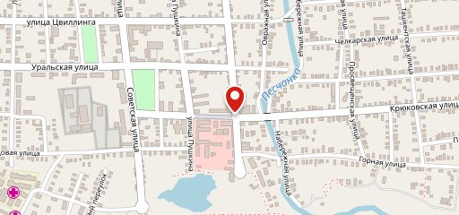 Рыбный дворик на карте