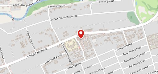 Рыбный на карте