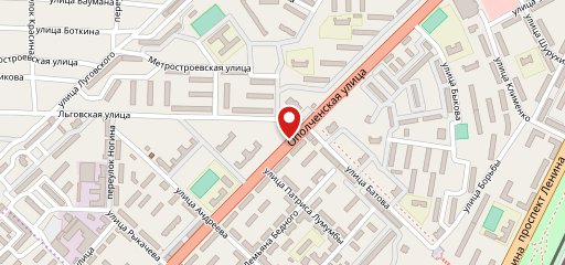 Рыбный на карте
