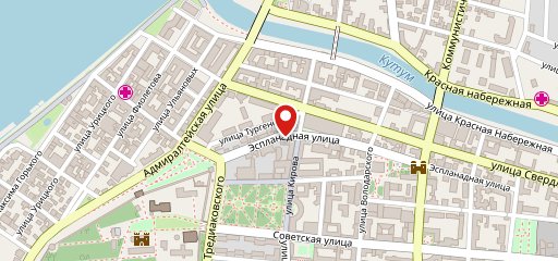 Центральная на карте