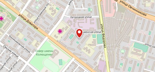 Рюмочная у березы на карте