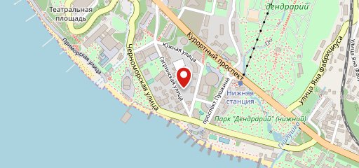 Рыжий кот Sochi на карте