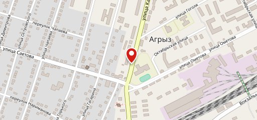 Рыжий кот на карте