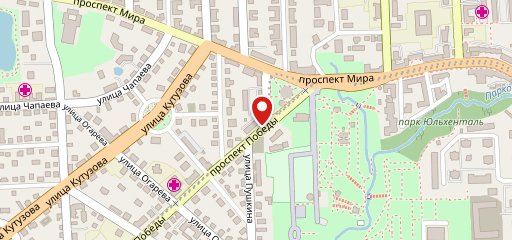 Рыжий Кот на карте