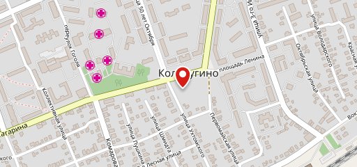 Рыжий Кот на карте