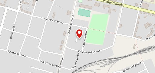 Садовая на карте