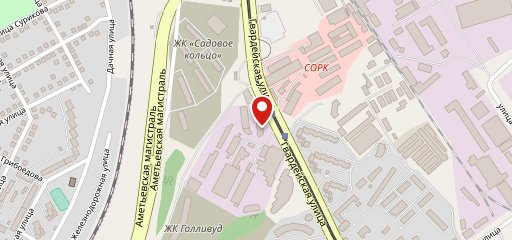 Сады на карте