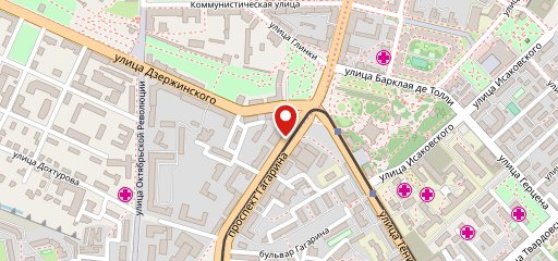 Шафран на карте