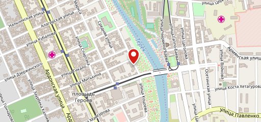 Сафрон на карте