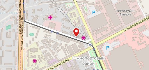 Самаркандский Дворик на карте