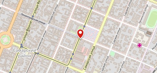 Самарский Арбат на карте