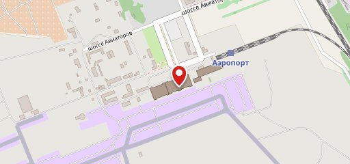 Самолёт на карте