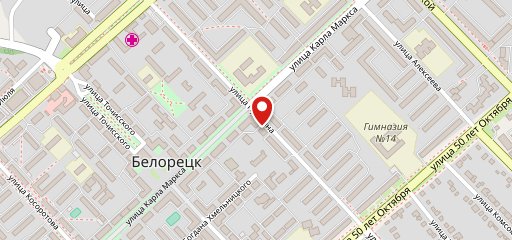 Белый город на карте