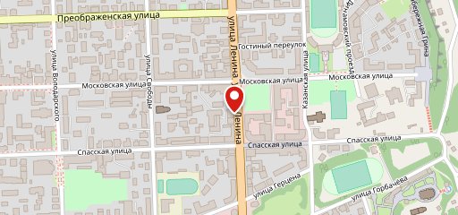 Самое популярное кафе центр на карте