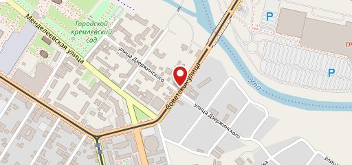Самса на Дзержинского на карте
