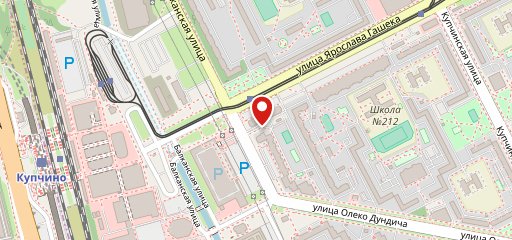 SПБ Самый Правильный Бар в Купчино на карте