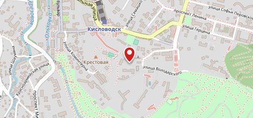 Столовая санатория на карте