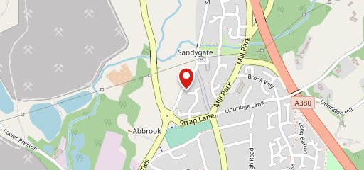 The Sandygate Inn на карте