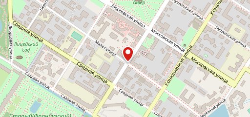 Санкт Петербург на карте