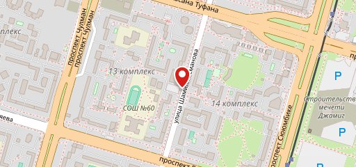 Санта на карте