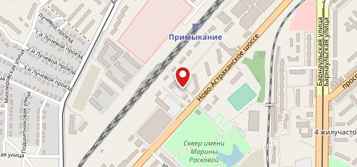 Саратовский на карте