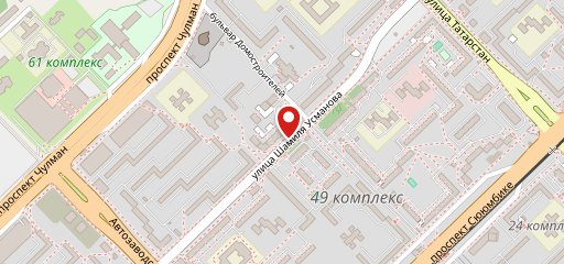 Сарман икмэге на карте