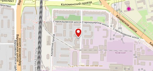 Гостиница РСВО Каширская на карте